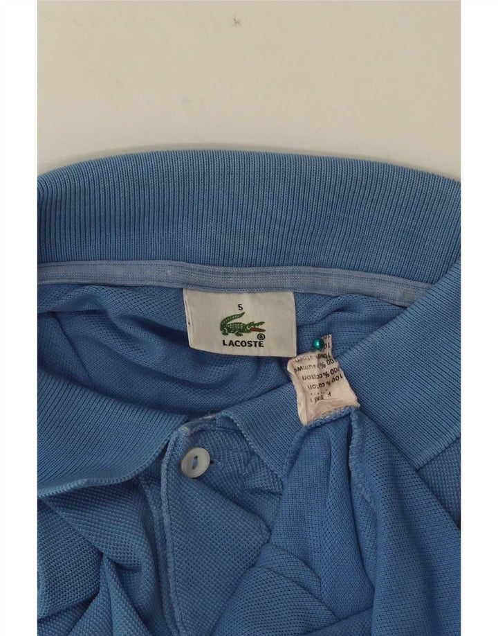 Tricou polo Lacoste pentru bărbați mărimea 5 mare, albastru, bumbac
