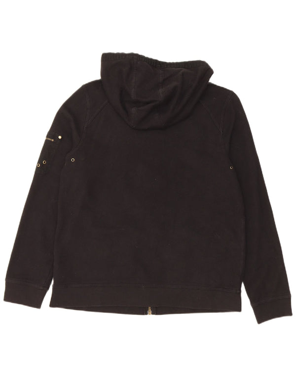 Pulover pentru femei Ralph Lauren, cu fermoar, UK 10, bumbac negru