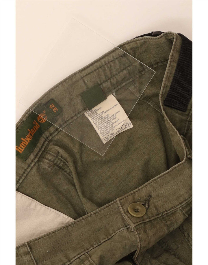 Bermude pentru bărbați Timberland Cargo W32 Medium Khaki Bumbac
