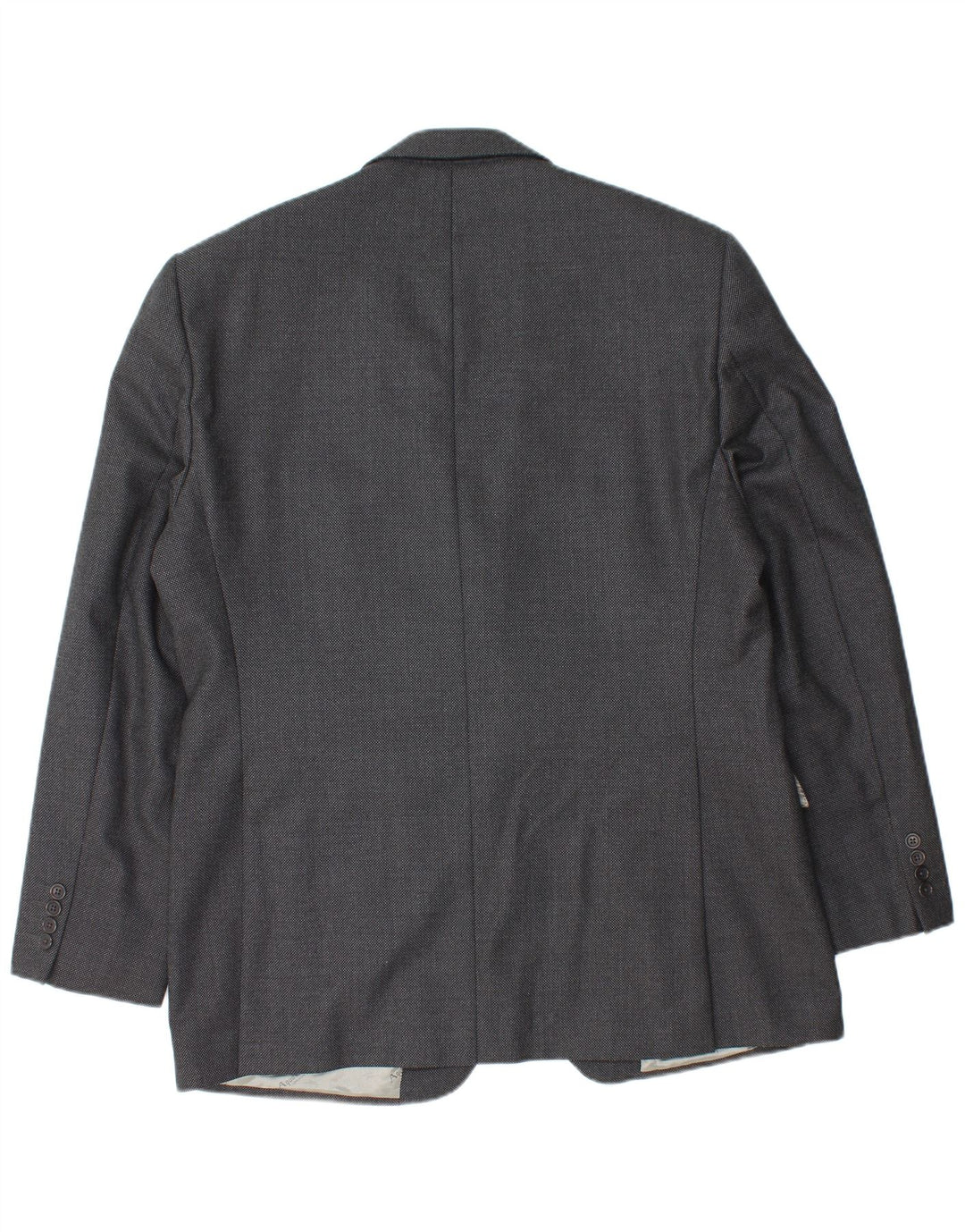 Jachetă Blazer pentru bărbați Aquascutum cu 2 nasturi UK 46 3XL Lână gri
