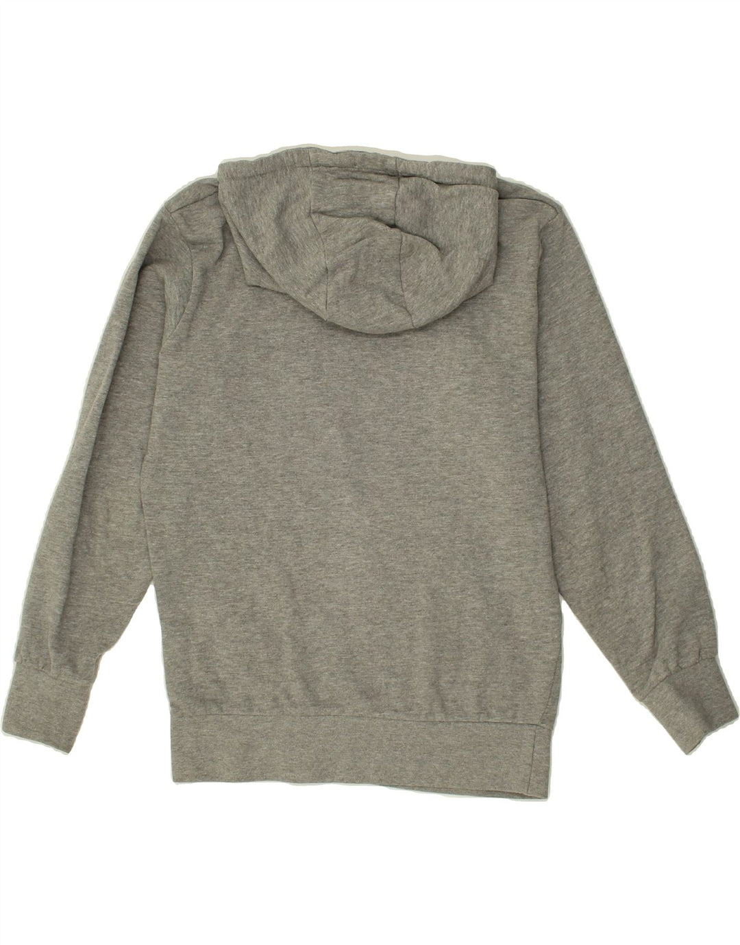 ELLESSE Womens Graphic Hoodie Jumper UK 10 Small Grey | Vintage Ellesse | Thrift | Second-Hand Ellesse | Used Clothing | Messina Hembry 
