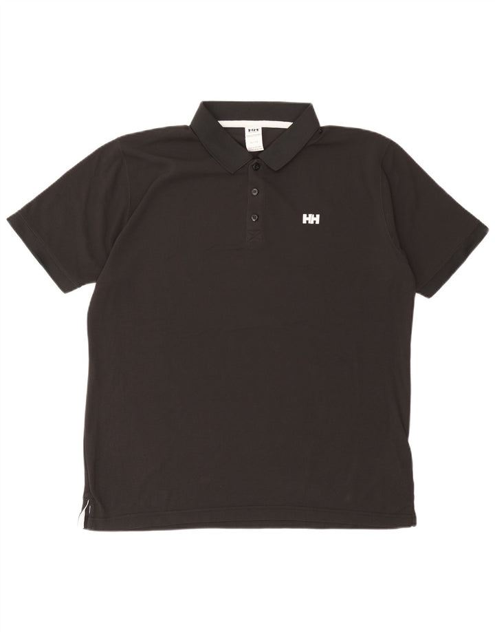 Helly Hansen tricou polo pentru bărbați XL poliamidă neagră