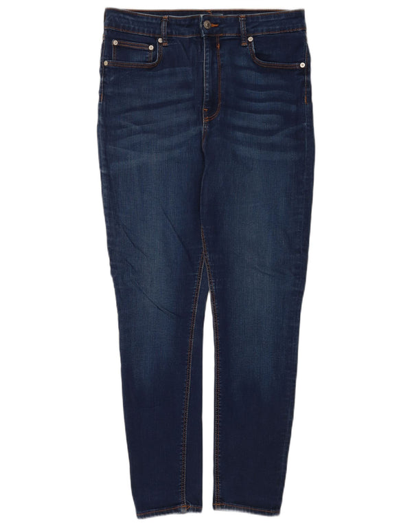 Blugi skinny de damă Zara EU 42 Large W32 L28 Blue Bumbac