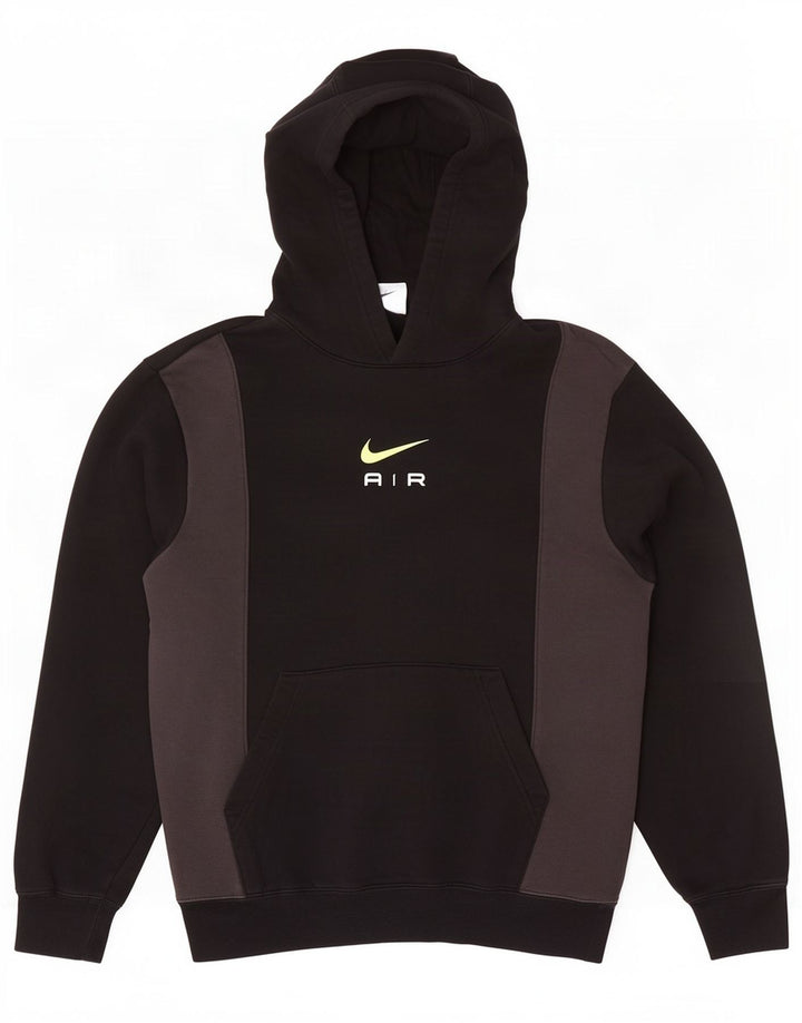 Pulover Nike pentru bărbați, mic, negru, color block, bumbac