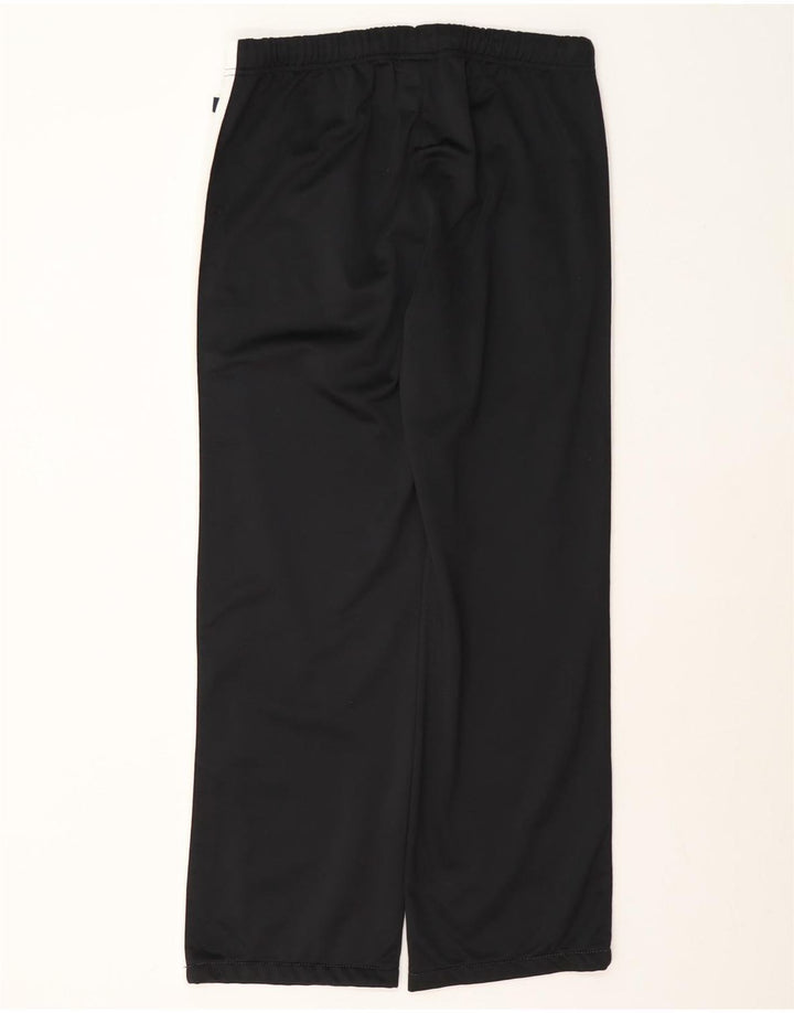 Pantaloni de trening Asics pentru bărbați, negru mediu, poliester bloc de culoare