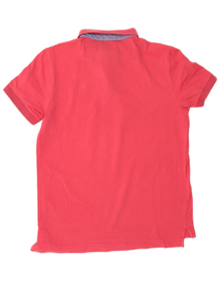 Tricou polo Massimo Dutti pentru bărbați, roz mic