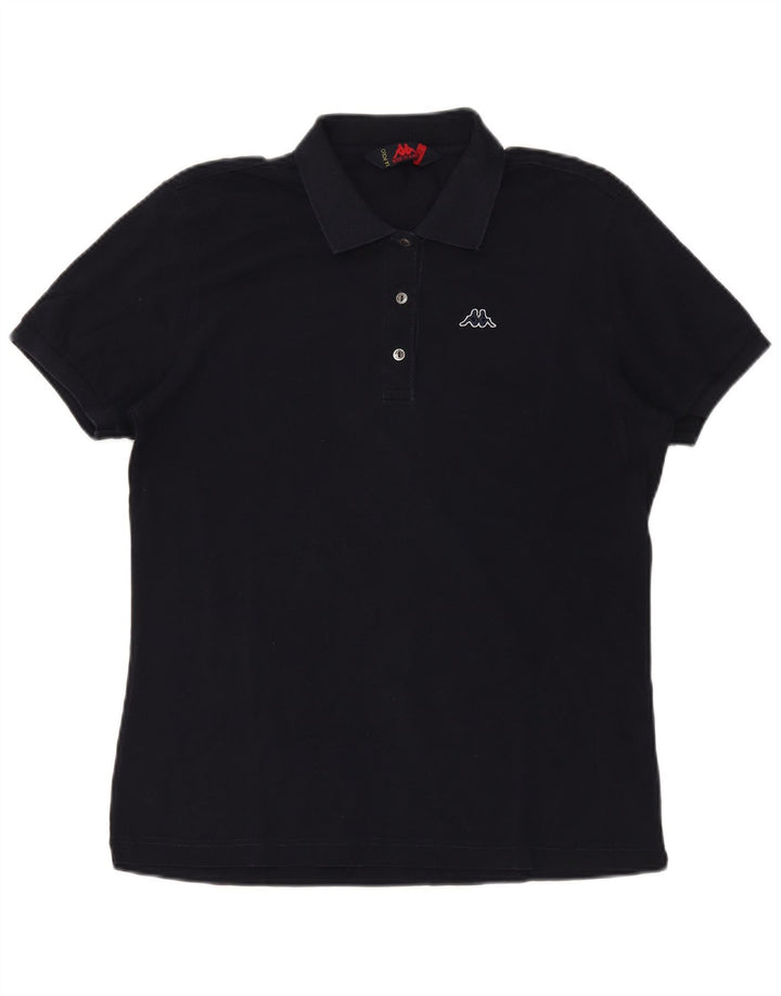 Tricou polo KAPPA pentru femei UK 16 mare bleumarin