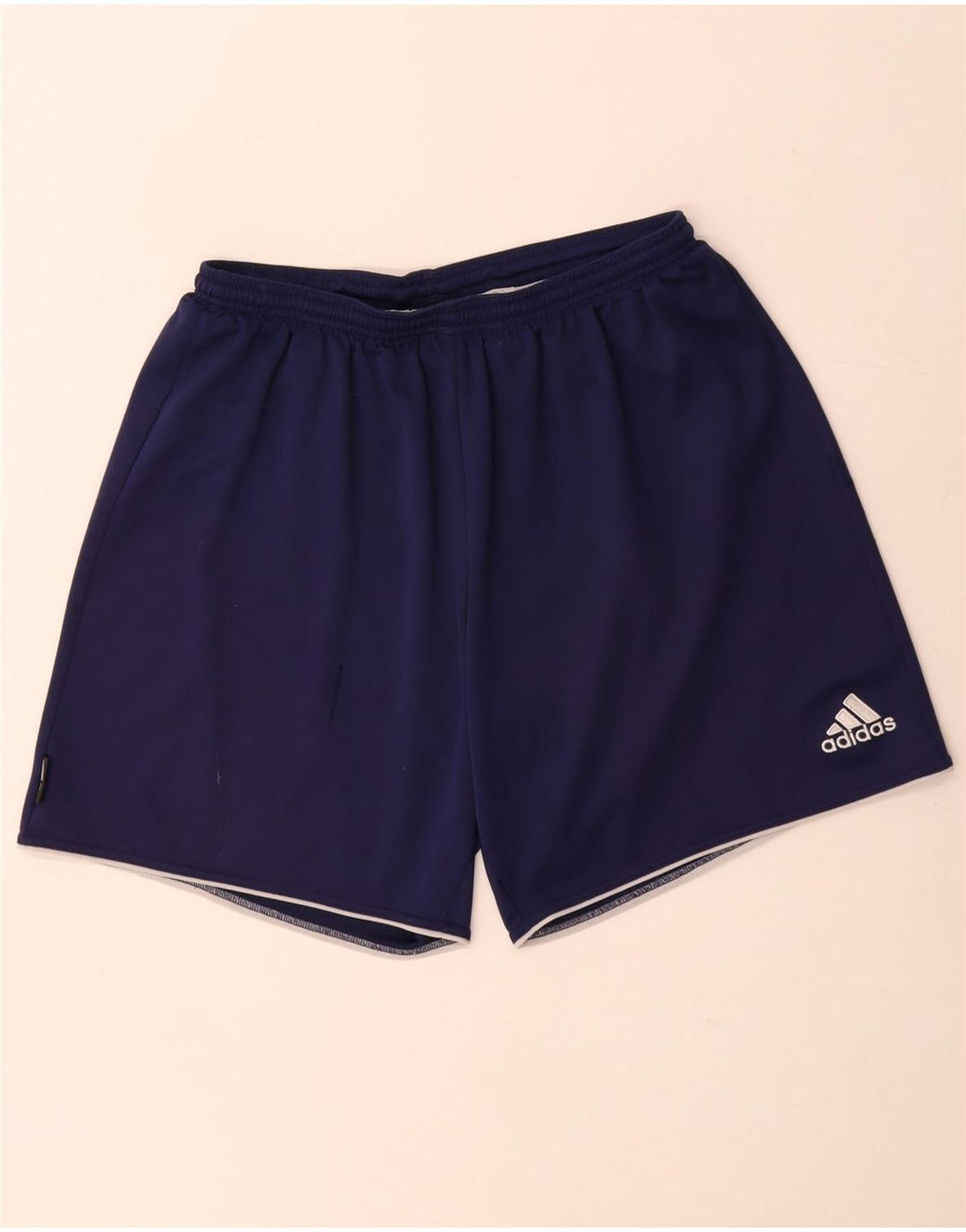 Pantaloni scurți sport pentru bărbați Adidas, mari, albastru, poliester