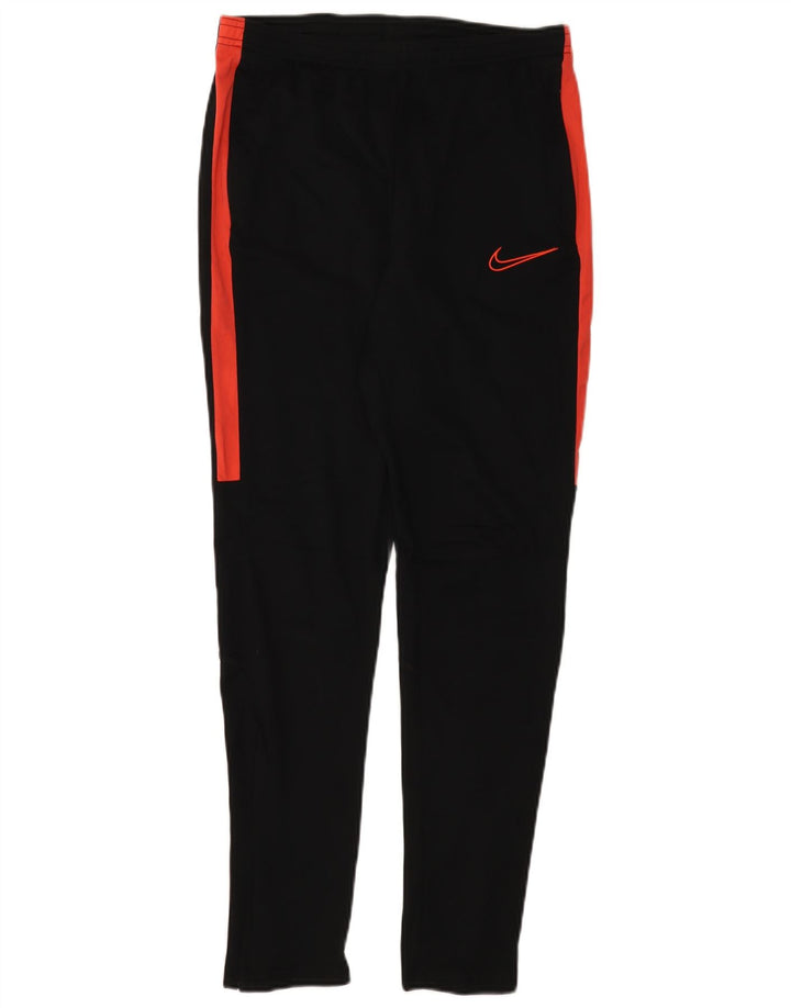 Pantaloni de trening NIKE Dri Fit pentru bărbați, negru, poliester color bloc