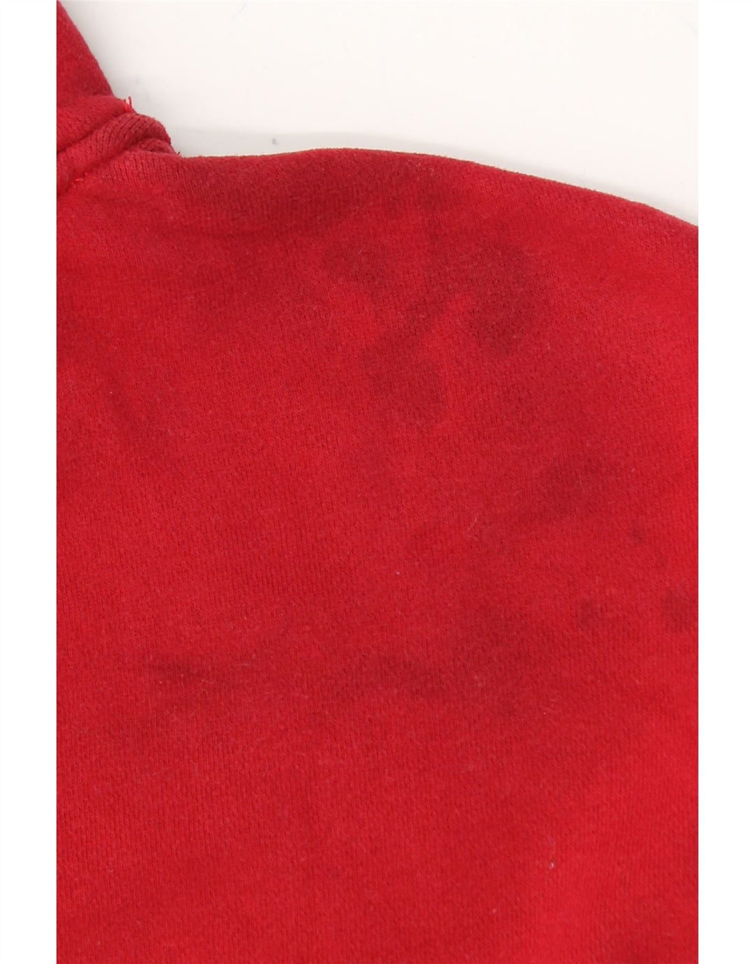 FILA Mens Zip Neck Sweatshirt Jumper IT 52/54 Large Red Cotton Vintage Fila and Second-Hand Fila from Messina Hembry 