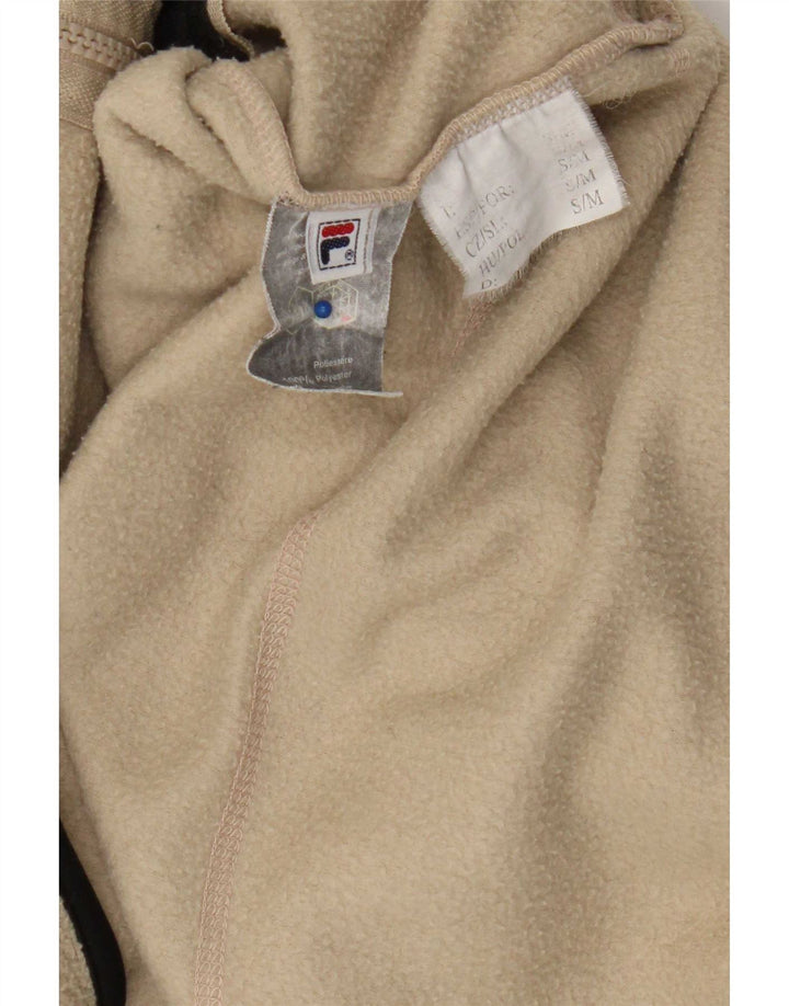 Jachetă pentru bărbați Fila Fleece UK 36, Bej, Poliester Colorblock