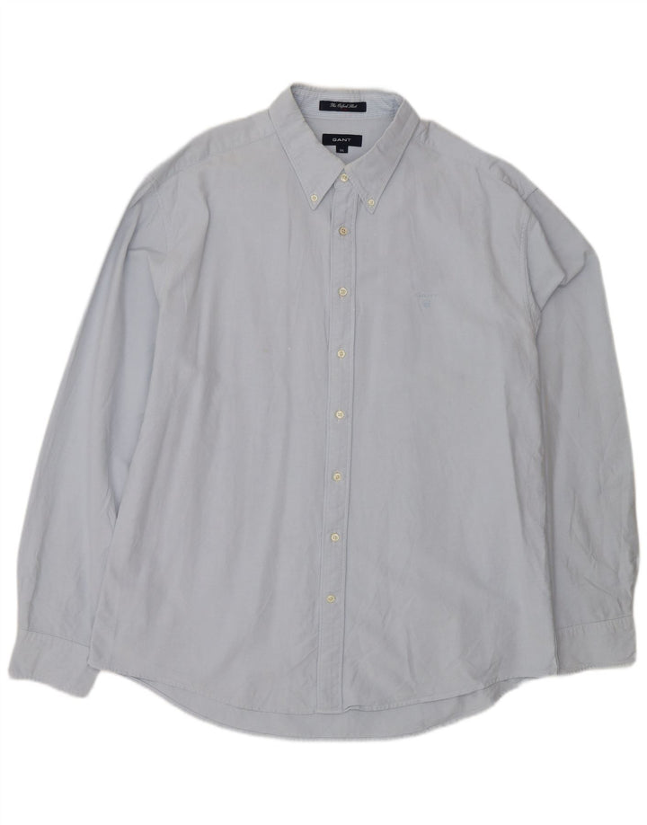 Cămașă pentru bărbați Gant 3XL, bumbac albastru