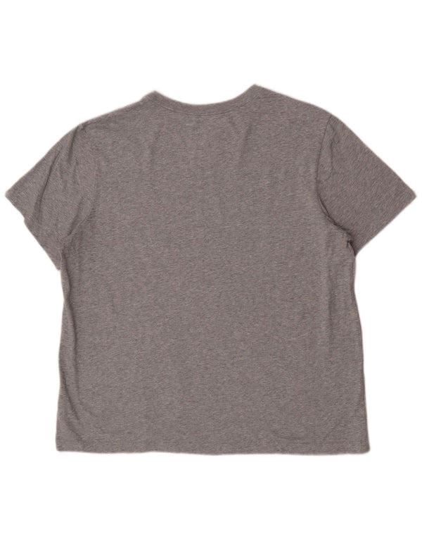 Tricou pentru bărbați Nike Dri Fit Top XL, bumbac cu pete gri