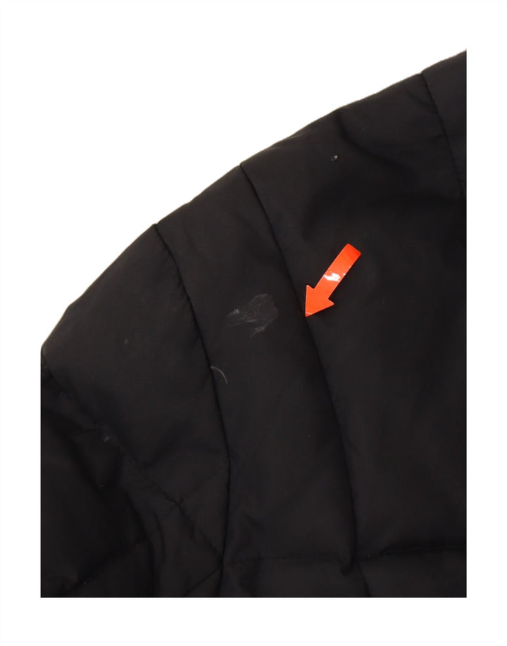 HOBBS Womens Padded Jacket UK 12 Medium Black Nylon Vintage Hobbs and Second-Hand Hobbs from Messina Hembry 
