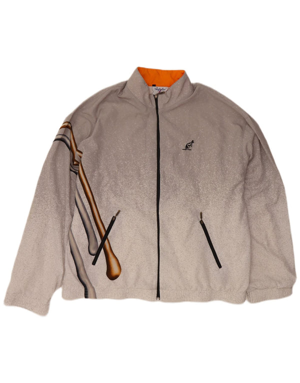 Jachetă de trening pentru bărbați AUSTRALIAN L'ALPINA IT 54 XL Gri pete