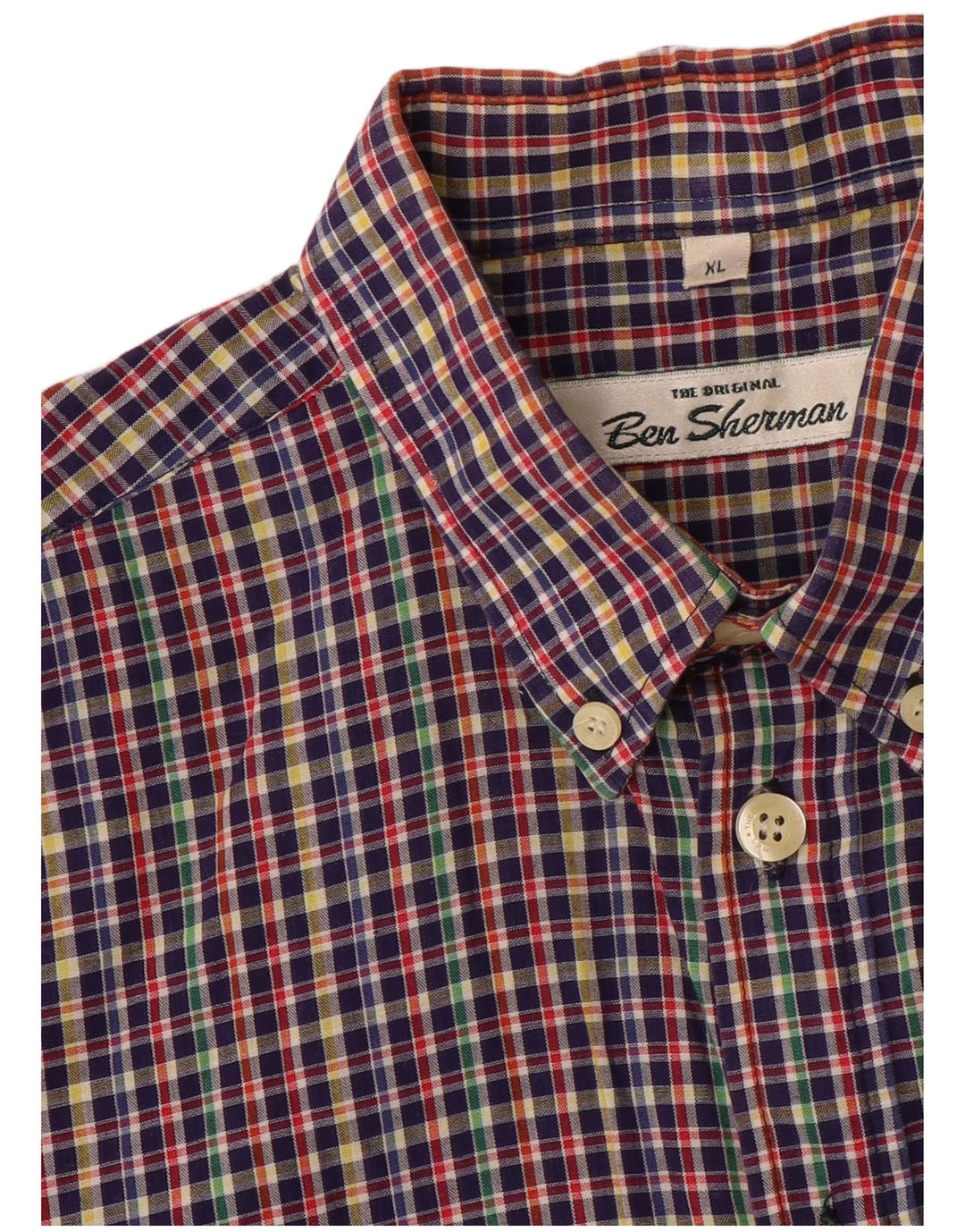 BEN SHERMAN Cămașă Bărbătească XL, Multicoloră