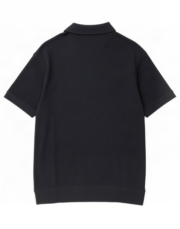 Tricou polo pentru bărbați Zara XL bumbac negru