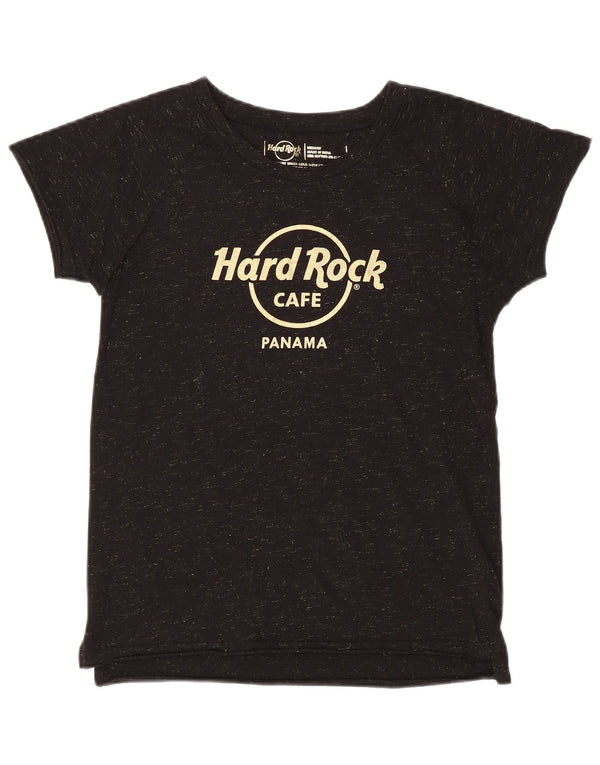 HARD ROCK CAFE Tricou cu grafic Panama pentru femei Top UK 12 Medium Negru