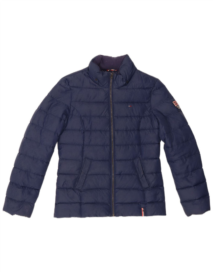Jachetă căptușită pentru femei Tommy Hilfiger UK 14 Medium bleumarin Poliester