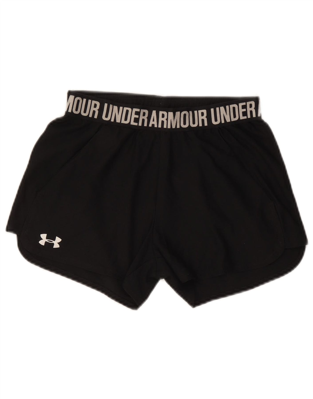 Pantaloni scurti sport pentru femei UNDER ARMOUR Heat Gear Graphic UK 4 XS Negru