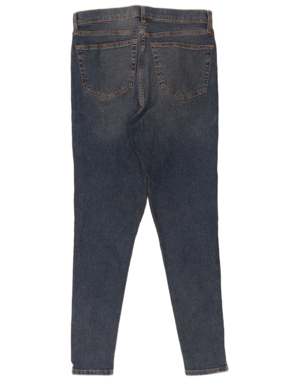 Topshop Womens Jamie Skinny Jeans W30 L32 Blue Polyester