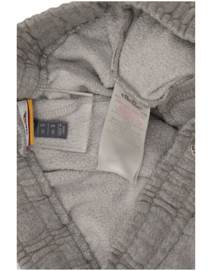 Pantaloni scurți sport grafic Ellesse pentru bărbați, bumbac, gri mic