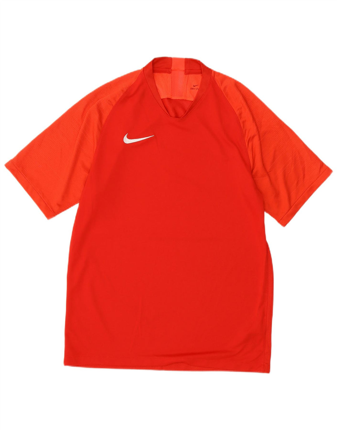 Tricou Nike Dri Fit pentru bărbați Top Mediu Roșu Poliester Colorblock