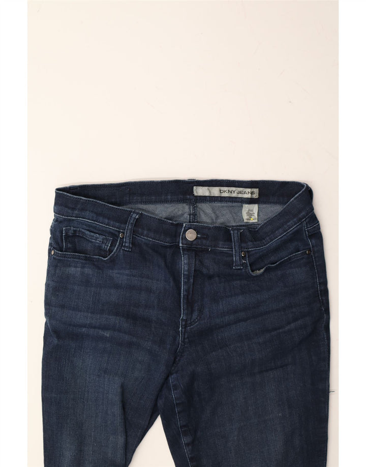 DKNY Womens Slim Jeans US 8 Medium W32 L32 Blue Cotton Vintage Dkny and Second-Hand Dkny from Messina Hembry 
