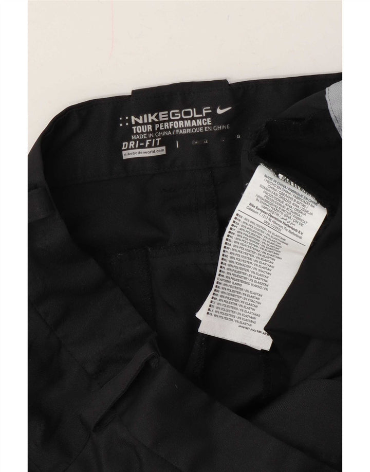 Pantaloni casual drepti de golf Nike pentru bărbați W34 L31 poliester bleumarin