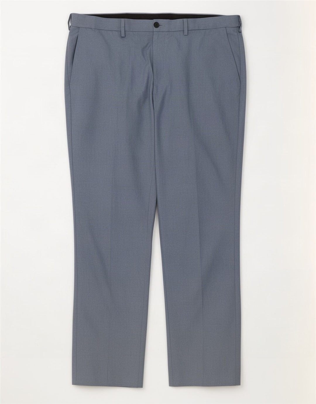 Pantaloni chino pentru bărbați Marks & Spencer, cu ajustare normală, L40 L31, poliester albastru