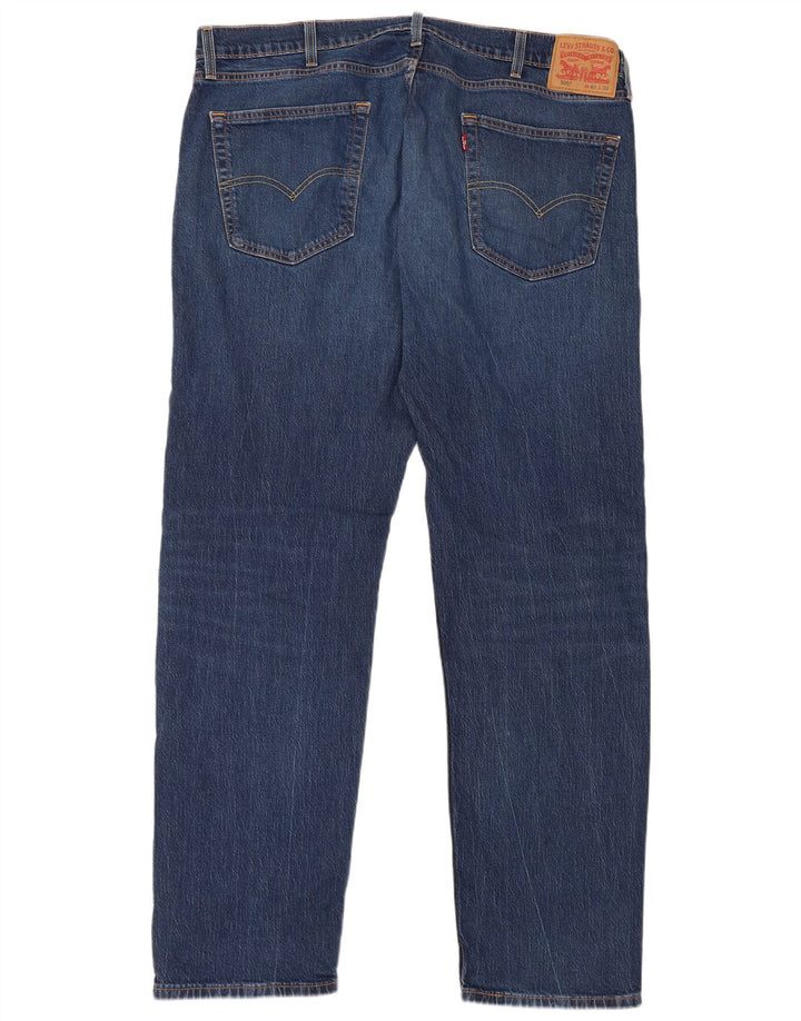 Blugi drepti pentru bărbați Levi's 505 W40 L22 Bumbac albastru
