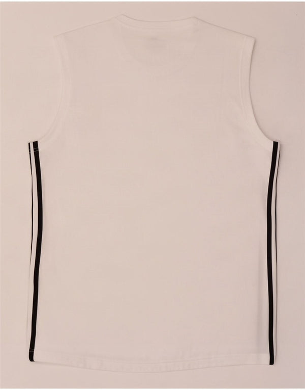 Adidas Climalite Vest Top Mare, Alb, Poliester