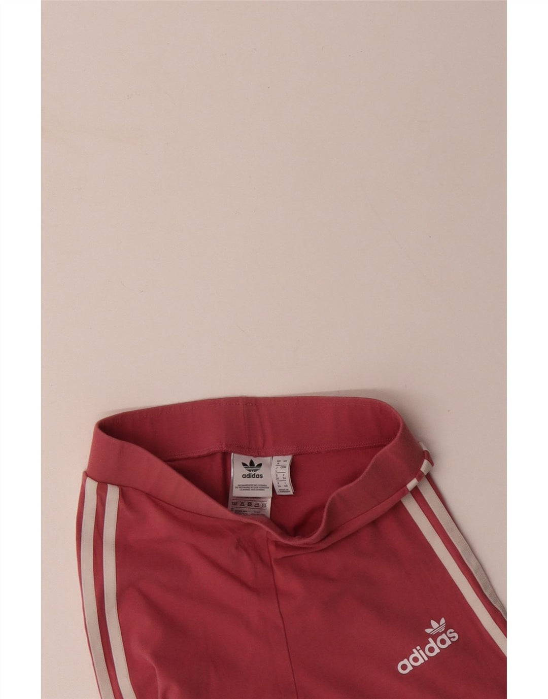 Leggings pentru femei ADIDAS UK 8 mic bumbac roz