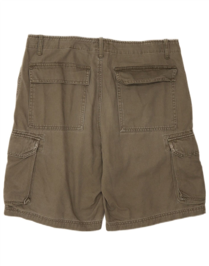 Pantaloni scurti cargo Jack & Jones pentru bărbați, mari W34, bumbac kaki