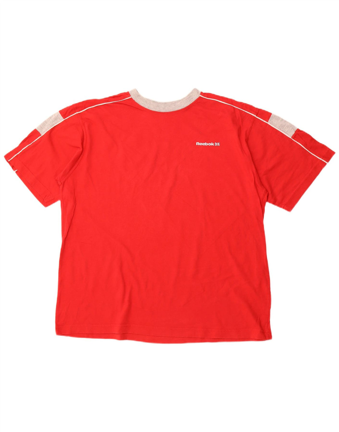 Tricou pentru bărbați REEBOK Top XL, roșu, bumbac color bloc