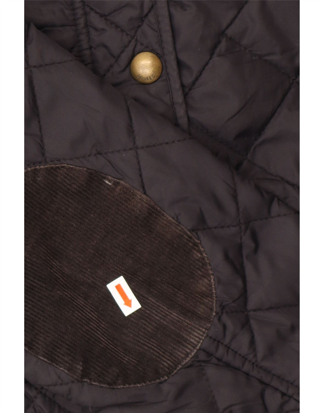 Jachetă matlasată JOULES pentru femei UK 12 Medium Black Poliamidă