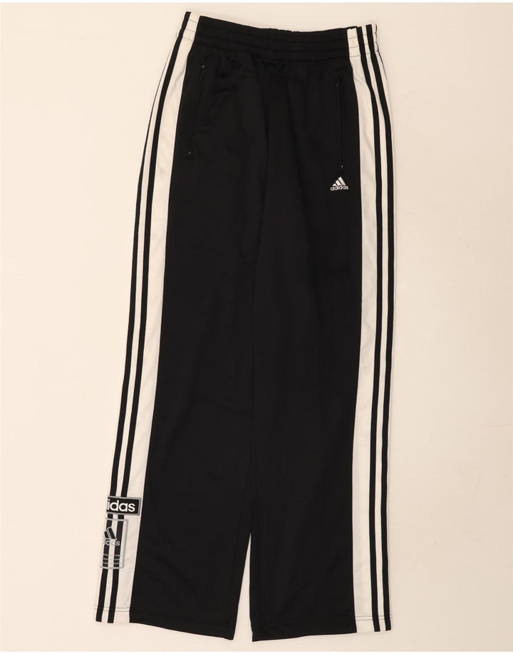 Pantaloni de trening Adidas pentru bărbați, negru, poliester color block