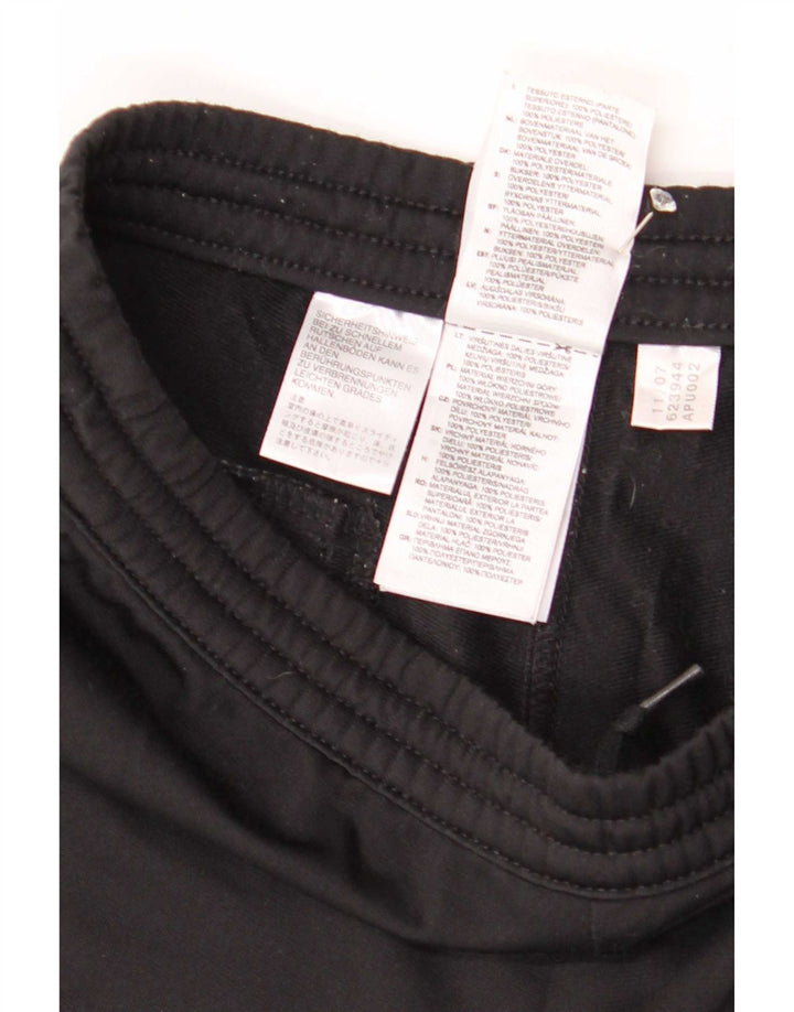 Pantaloni de trening Adidas pentru femei UK 10 Poliester negru mic