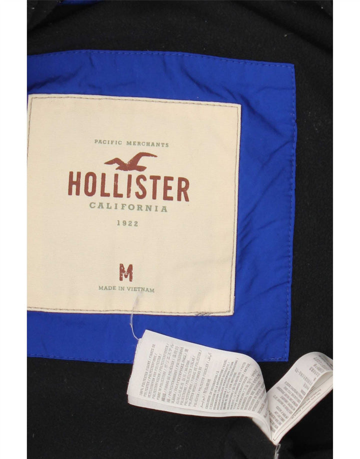 Hollister Mens Padded Gilet UK 38 Medium Blue Poliester