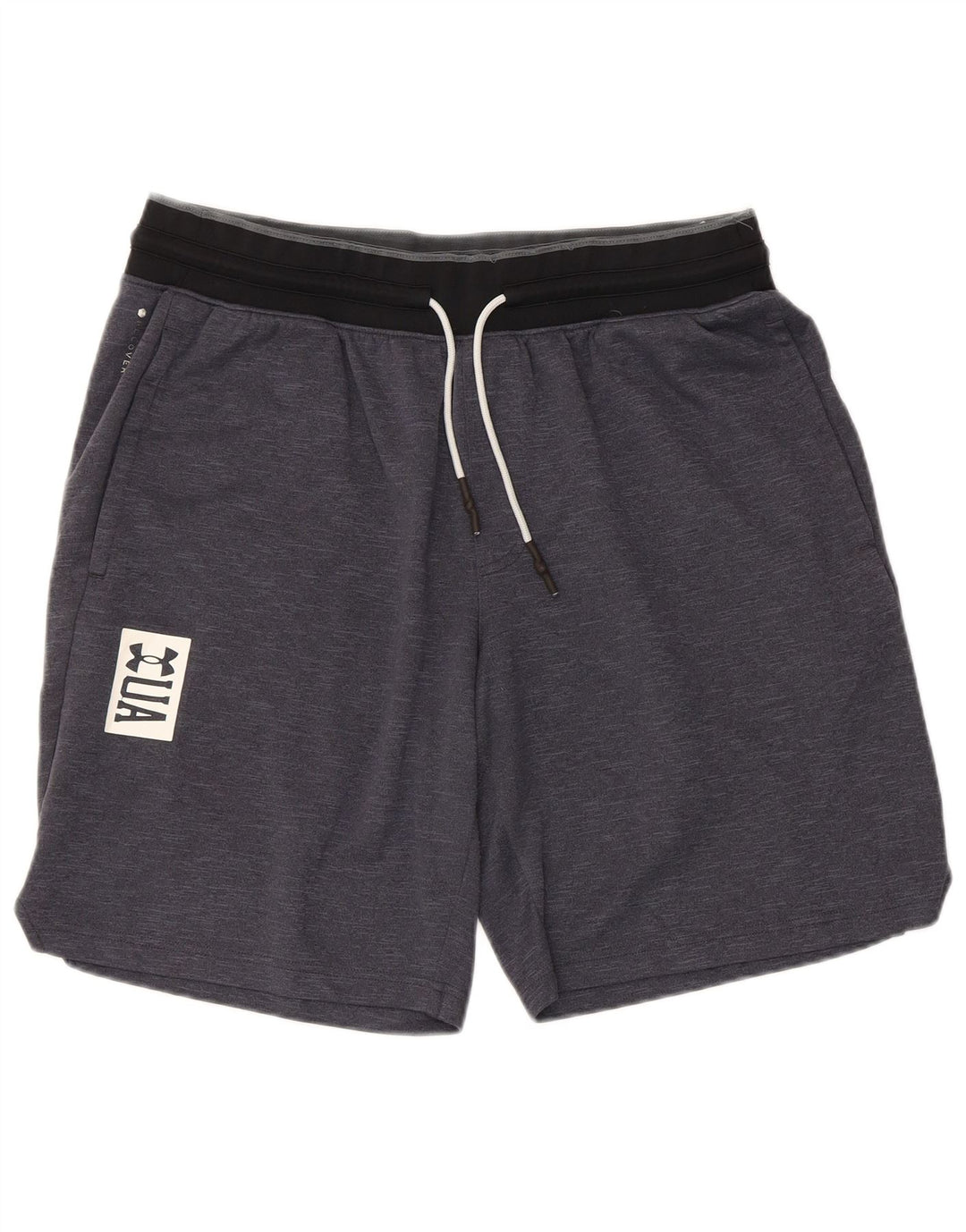 Pantaloni scurți sport grafic Under Armour pentru bărbați XL, gri, poliester color bloc