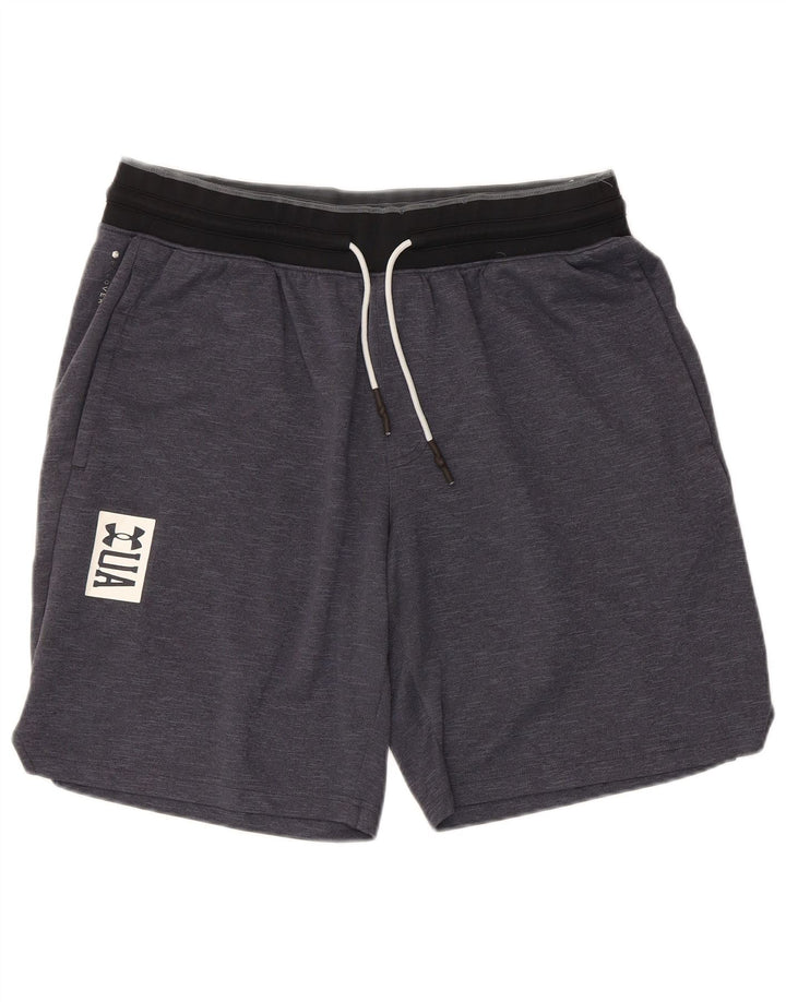 Pantaloni scurți sport grafic Under Armour pentru bărbați XL, gri, poliester color bloc