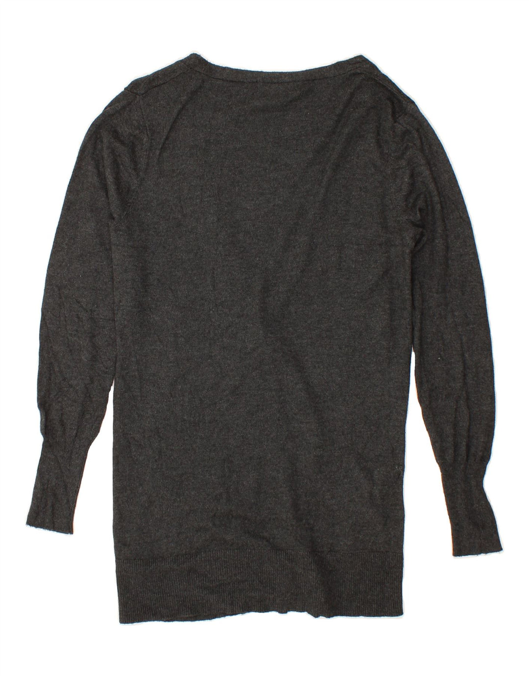 MOSSIMO Womens Cardigan Sweater UK 10 Small Grey Nylon Vintage Mossimo and Second-Hand Mossimo from Messina Hembry 