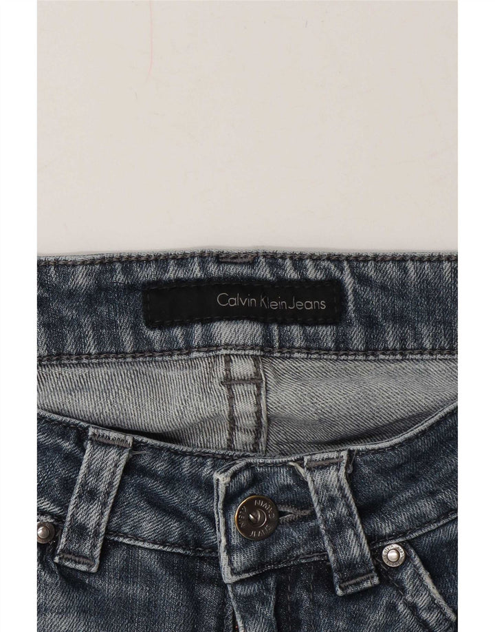 Blugi slim pentru femei Calvin Klein W28 L28 Albastru