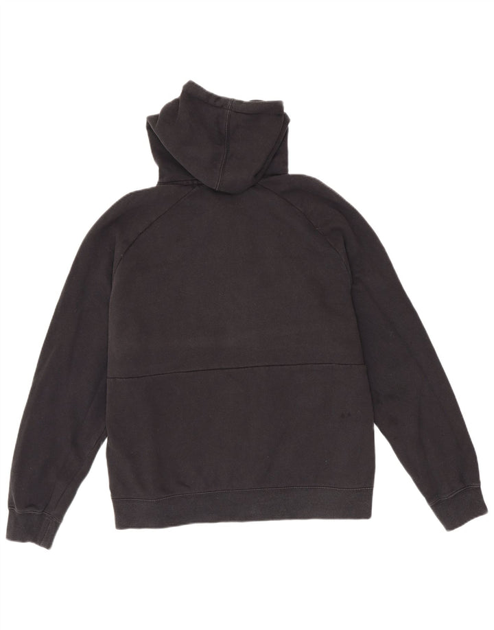 Pulover Nike pentru bărbați cu glugă grafică, mediu negru, bumbac color bloc