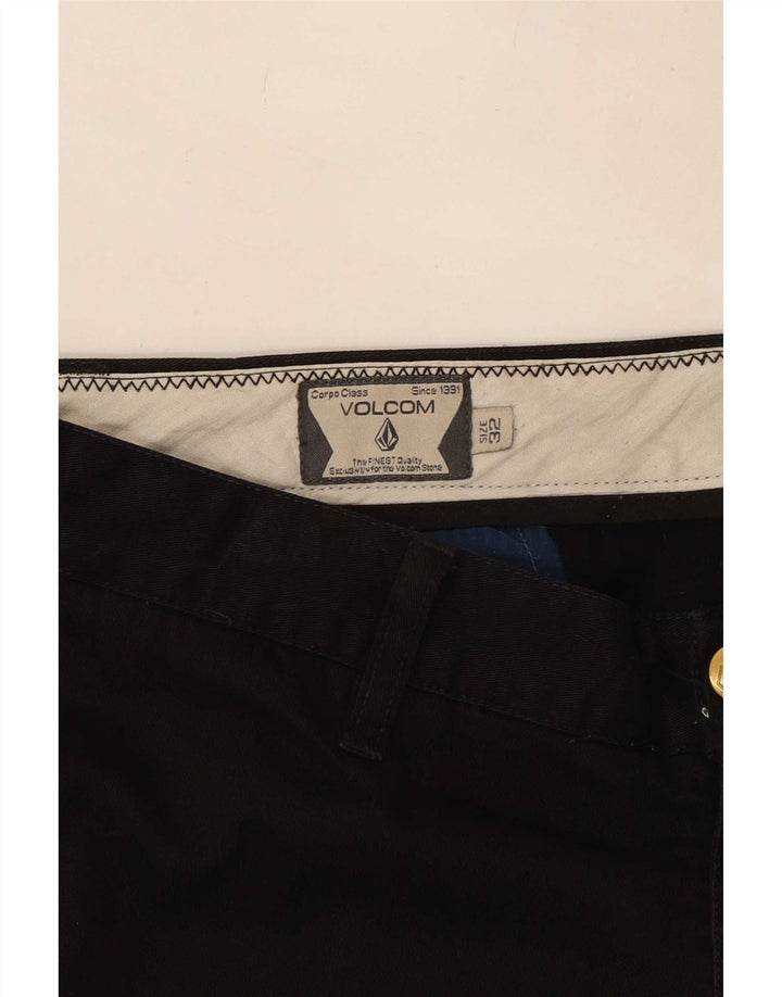 Pantaloni chino drepti pentru bărbați Volcom W32 L31 negru