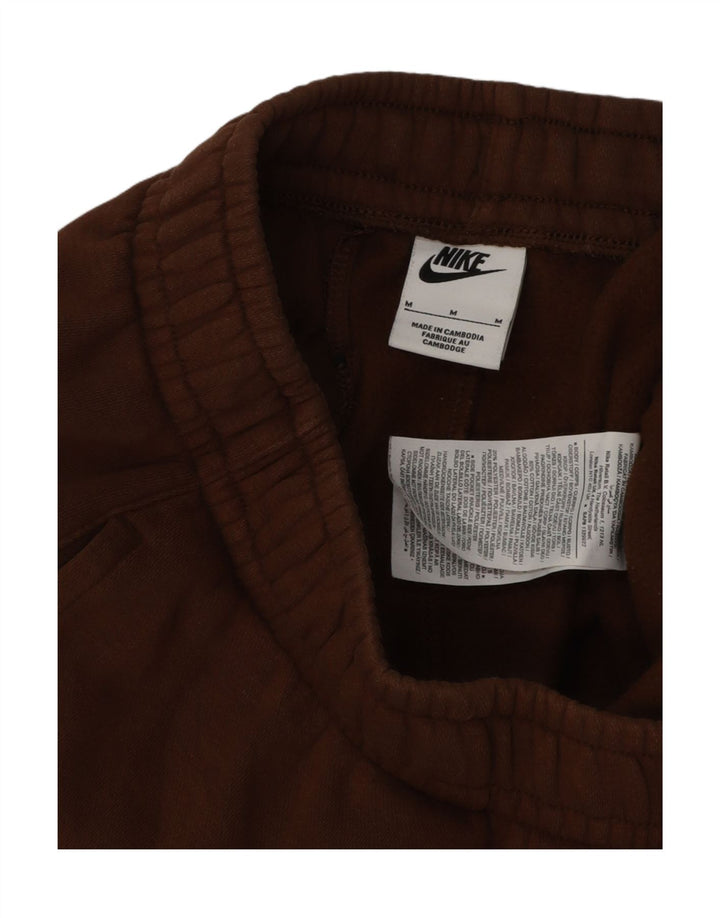 Pantaloni de trening pentru femei NIKE Pantaloni de jogging UK 14 Bumbac maro mediu