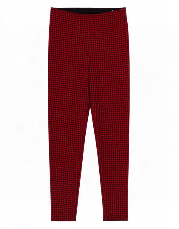 Pantaloni tăiați pentru femei Zara, L28 L25 roșu, viscoză