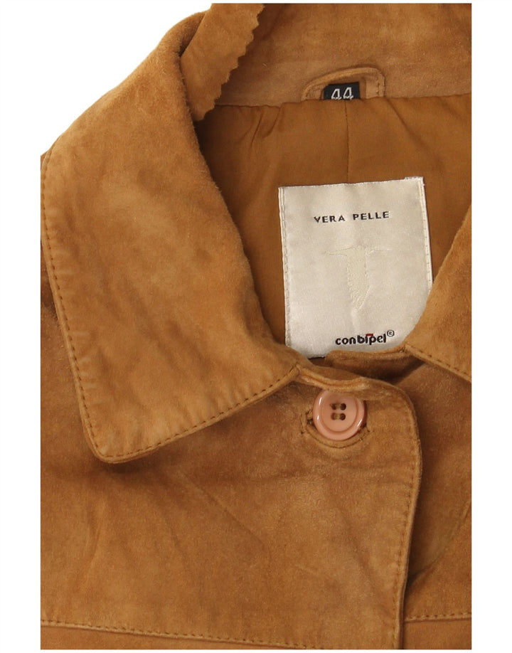 Jacheta de piele intoarsa pentru femei Conbipel IT 44 Bej Mediu