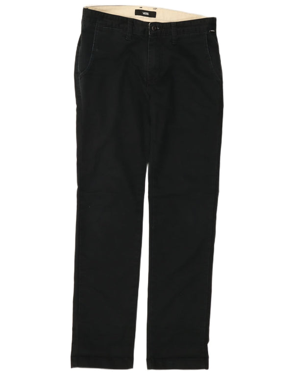 Pantaloni chino drepți pentru bărbați VANS L30 L32 bumbac bleumarin