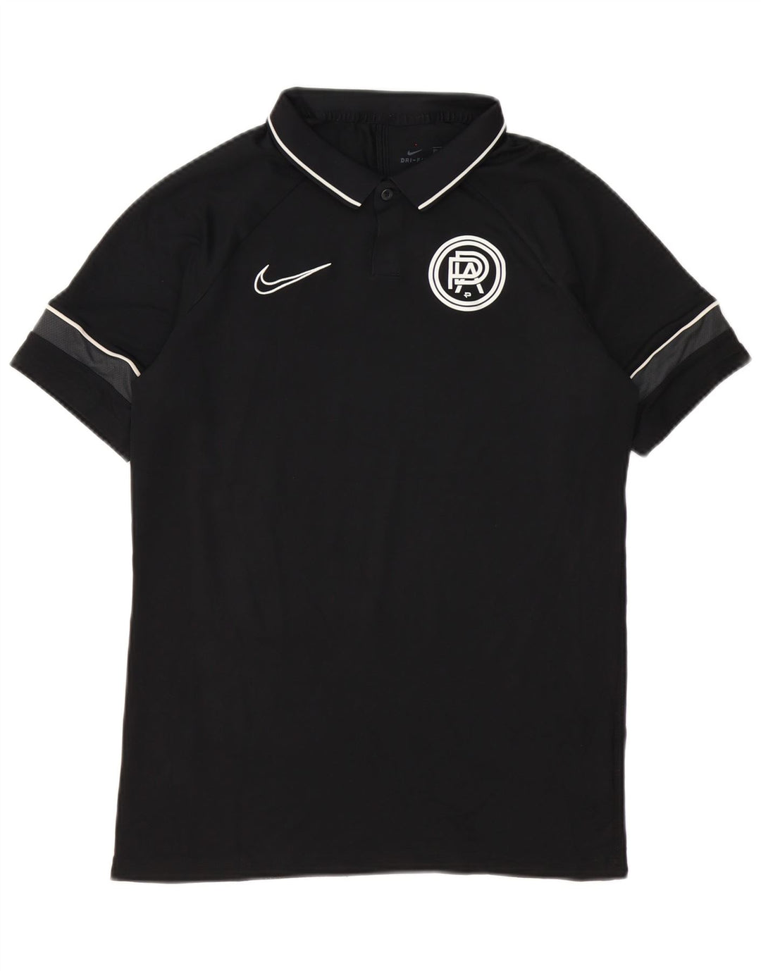 Tricou polo Nike Pro Direct Academy Graphic pentru bărbați, mediu negru, color block